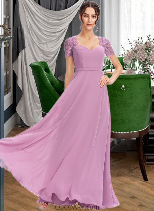 Harriet A-Line Sweetheart Bridesmaid Dress With Lace DA8P0013299