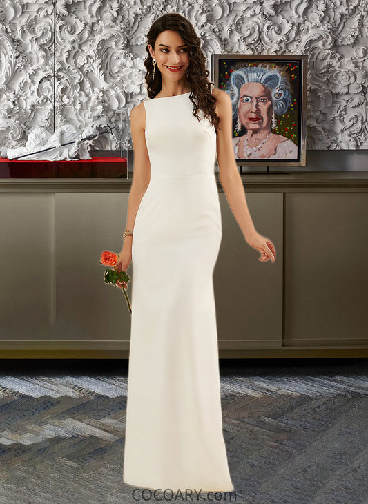 Riya Trumpet/Mermaid Floor-Length Wedding Dress DA8P0013762