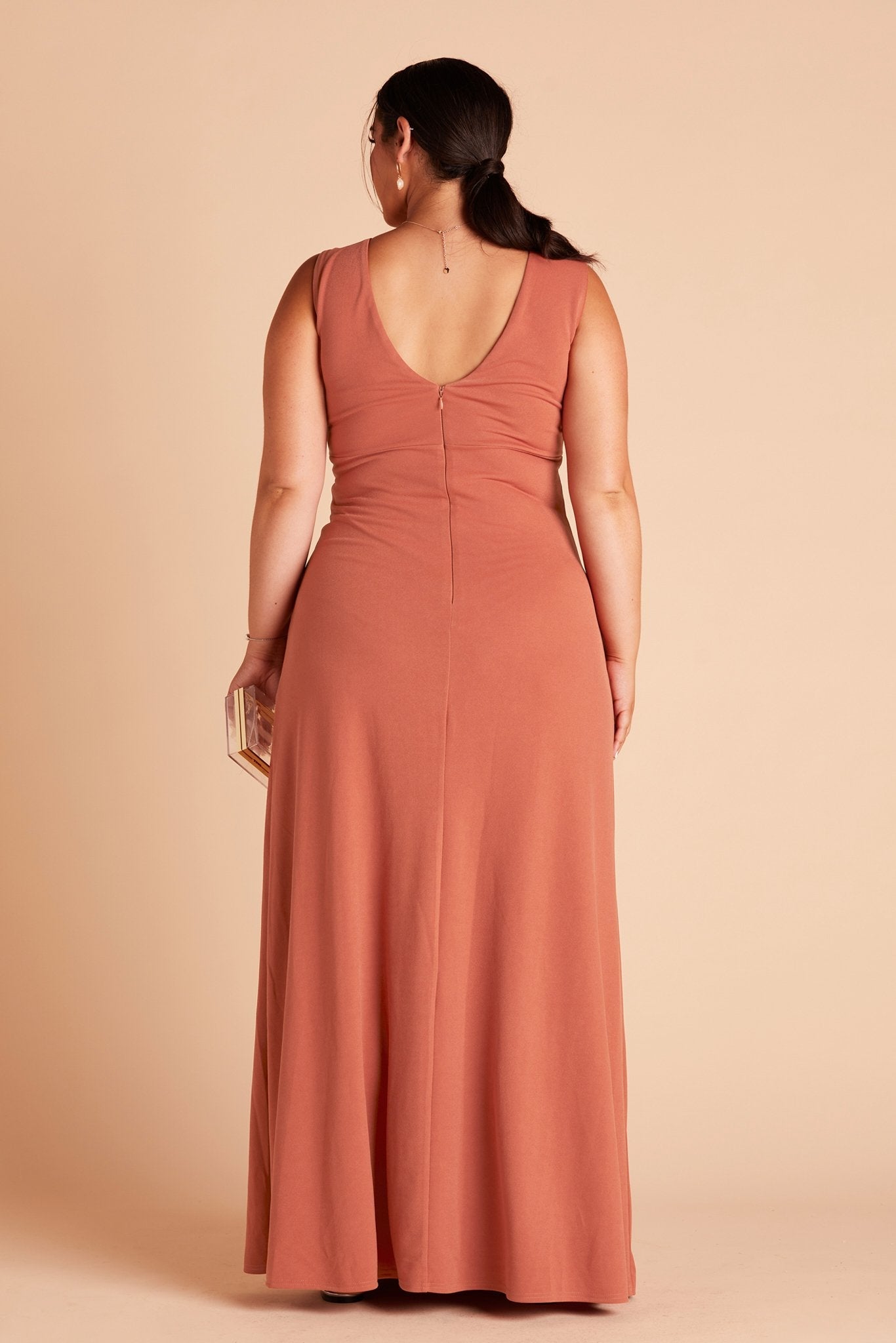 Shamin Crepe Dress Curve Margaret