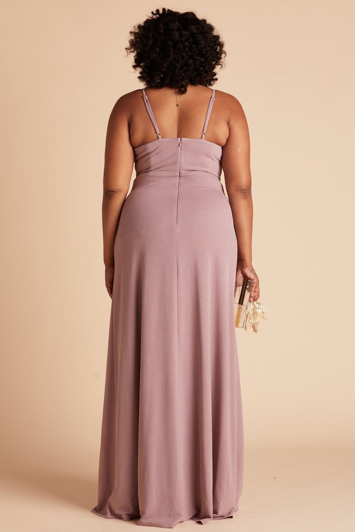 Ash Crepe Dress Curve Kirsten