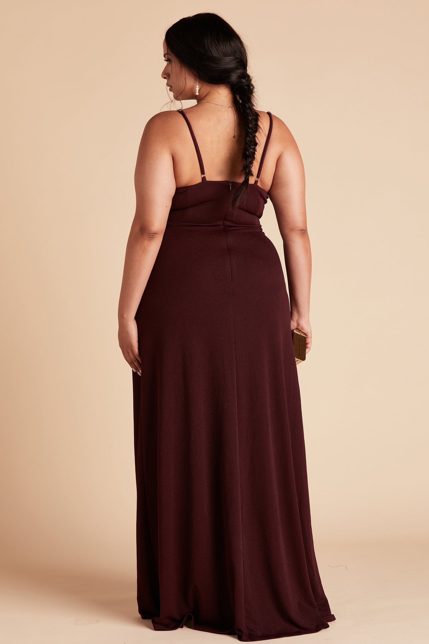 Ash Crepe Dress Curve Katharine