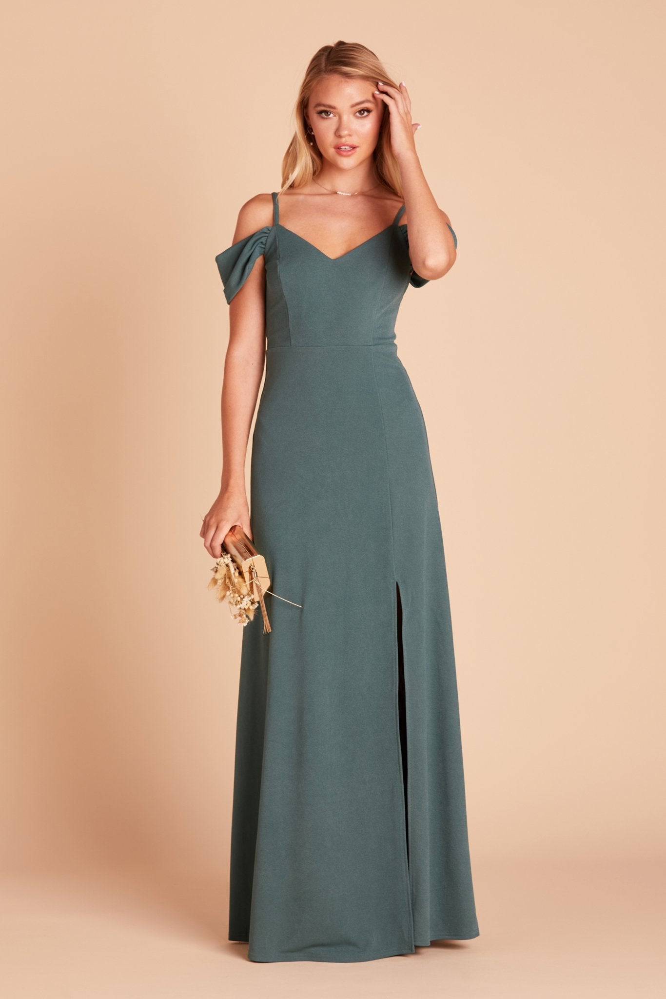 Dev Crepe Dress Tiffany