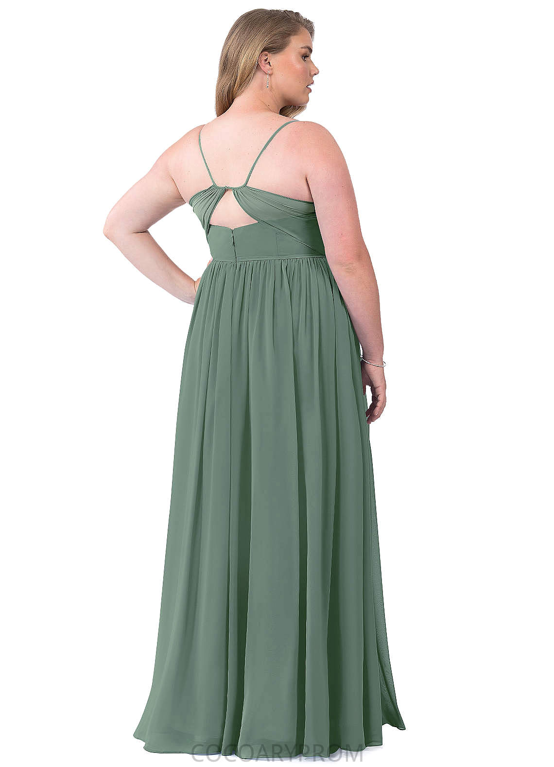 Zoe Sleeveless Natural Waist Knee Length Scoop A-Line/Princess Bridesmaid Dresses