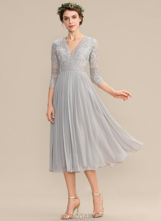 Embellishment A-Line Fabric Tea-Length Pleated V-neck Length Neckline Silhouette Haley Floor Length Spaghetti Staps Bridesmaid Dresses