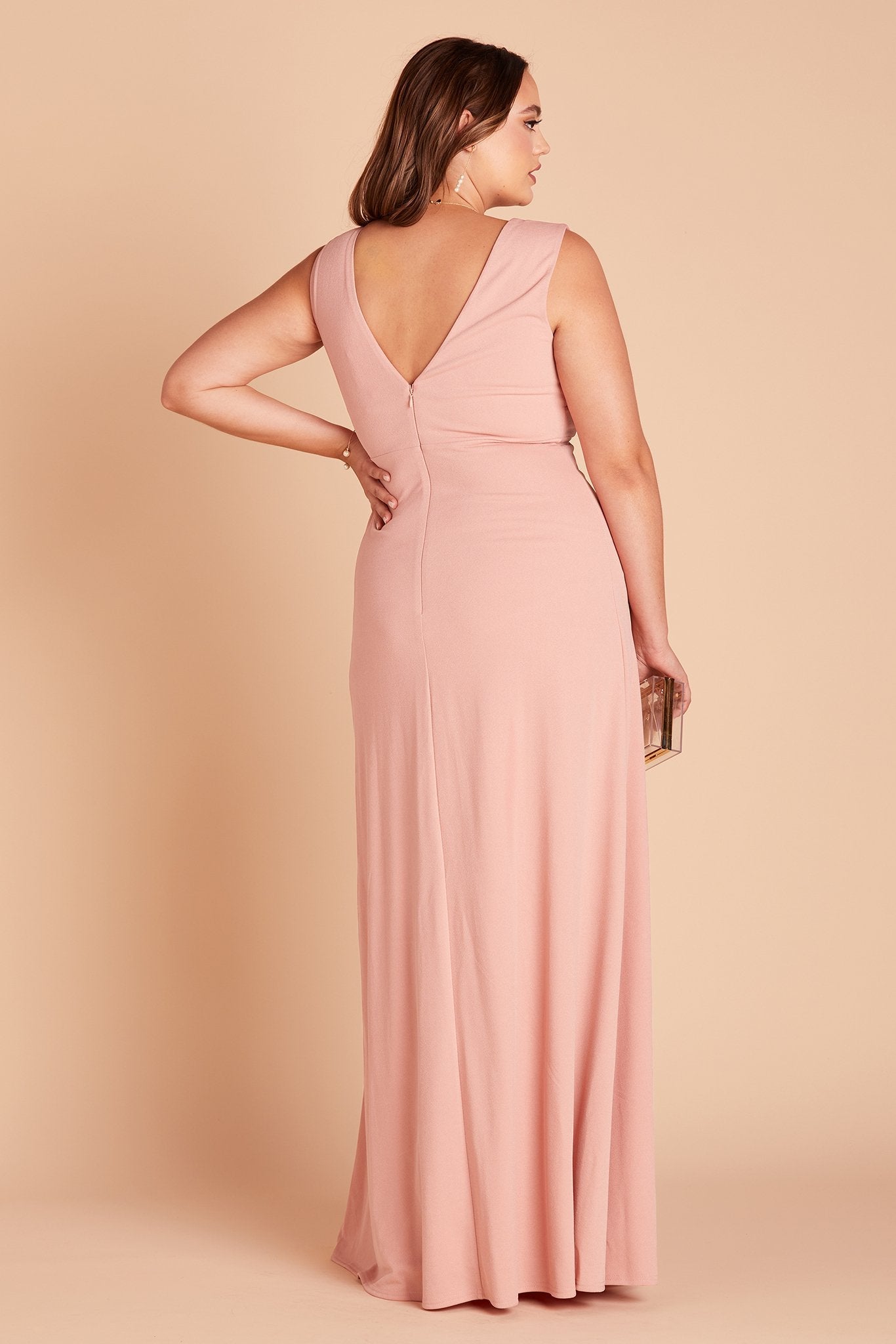 Shamin Crepe Dress Curve Casey