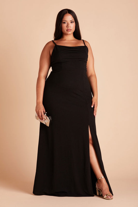 Ash Crepe Dress Curve Cheyanne