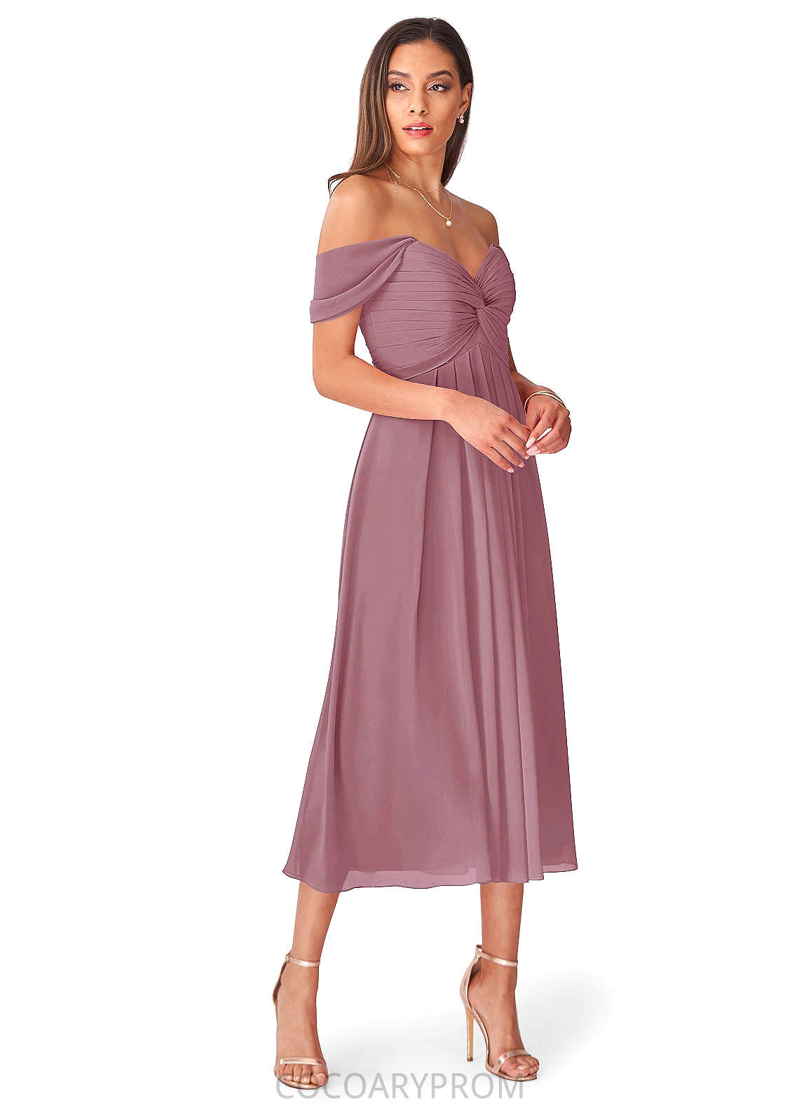 Martha A-Line/Princess Floor Length Sleeveless Straps Natural Waist Bridesmaid Dresses