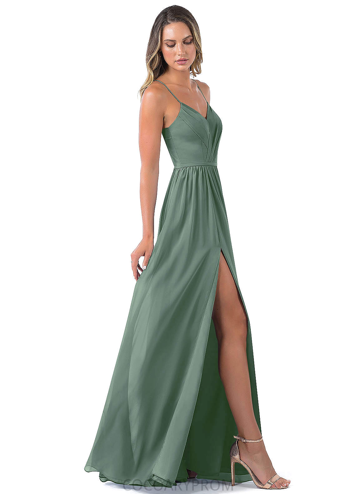 Zoe Sleeveless Natural Waist Knee Length Scoop A-Line/Princess Bridesmaid Dresses