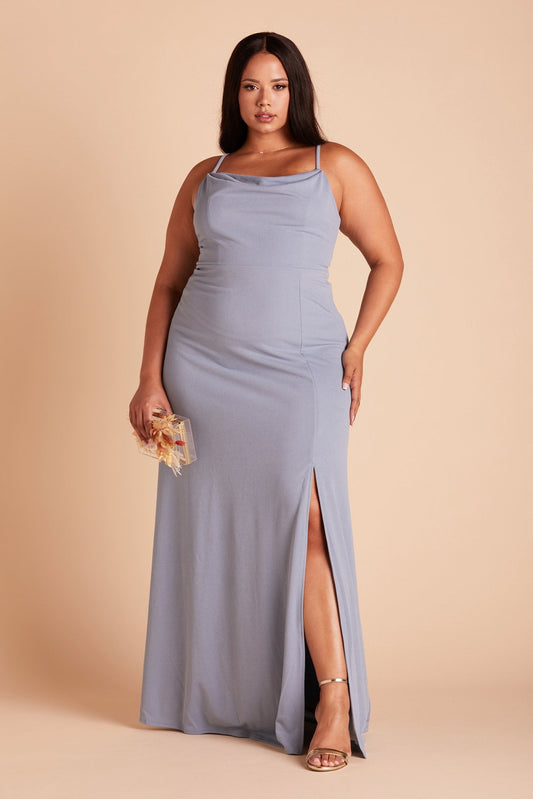 Ash Crepe Dress Curve Linda