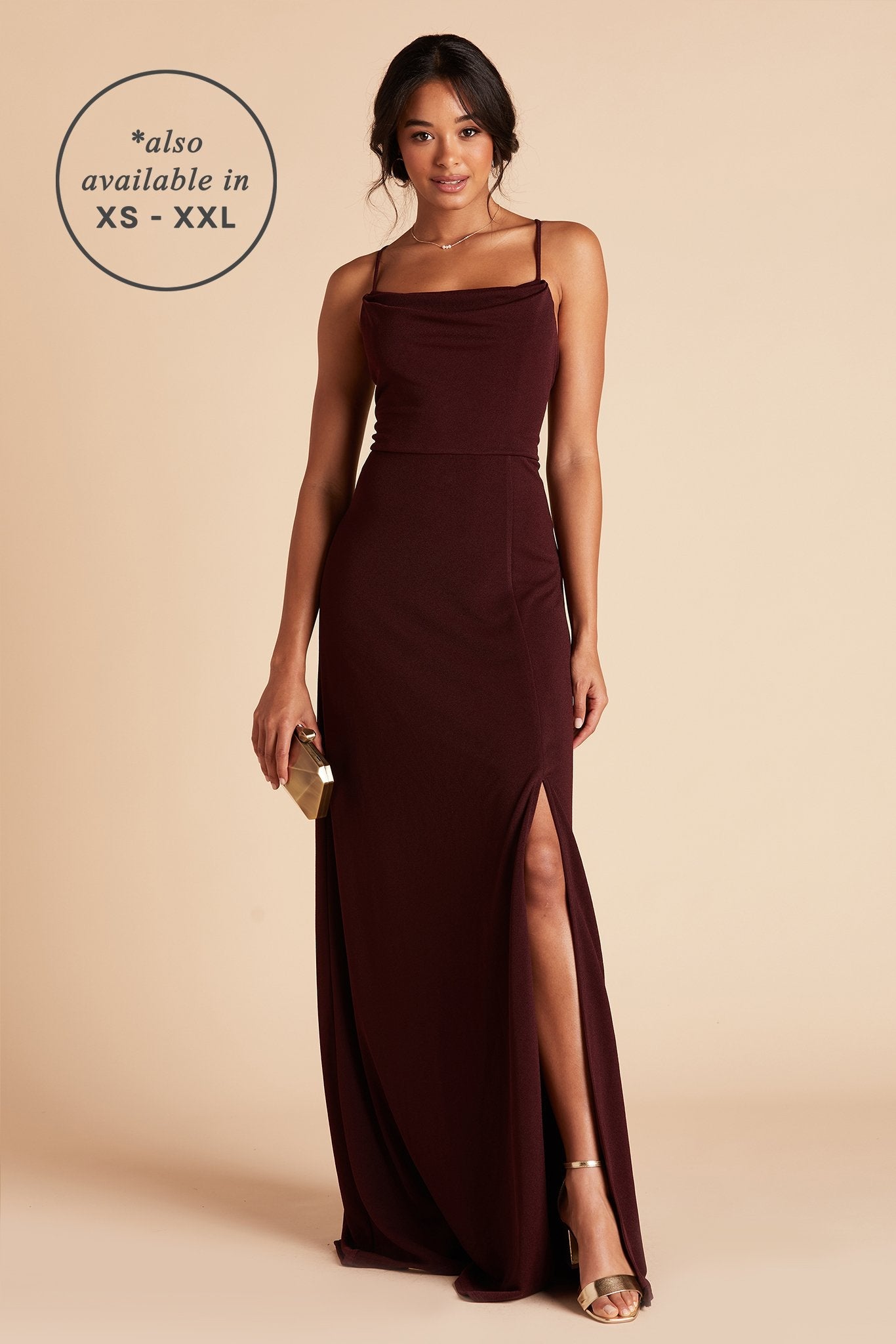 Ash Crepe Dress Curve Katharine