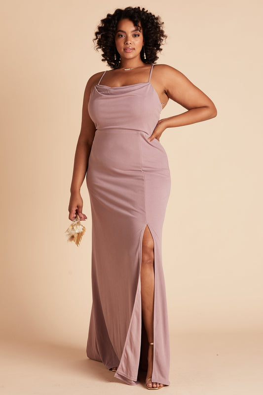 Ash Crepe Dress Curve Kirsten