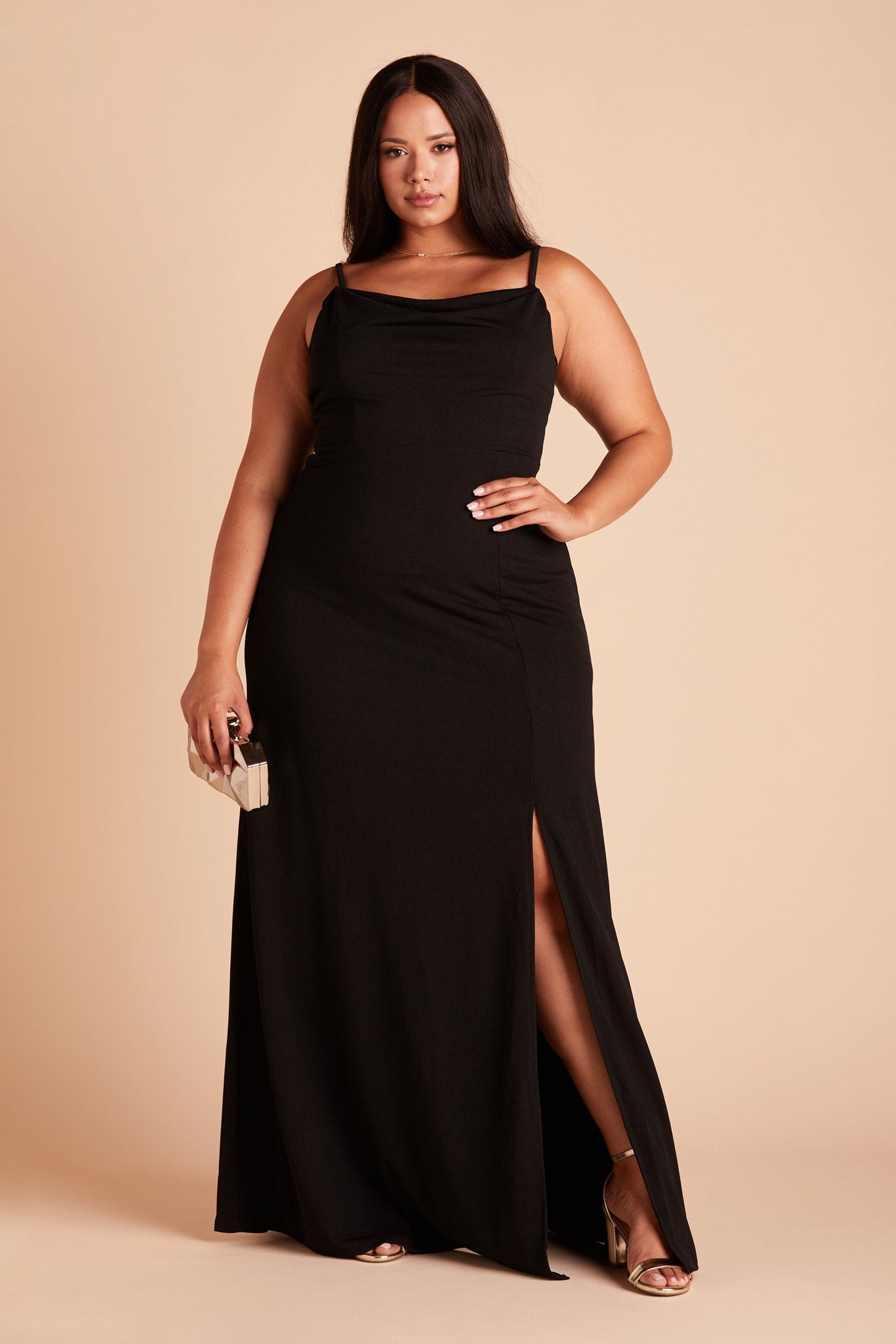 Ash Crepe Dress Curve Cheyanne