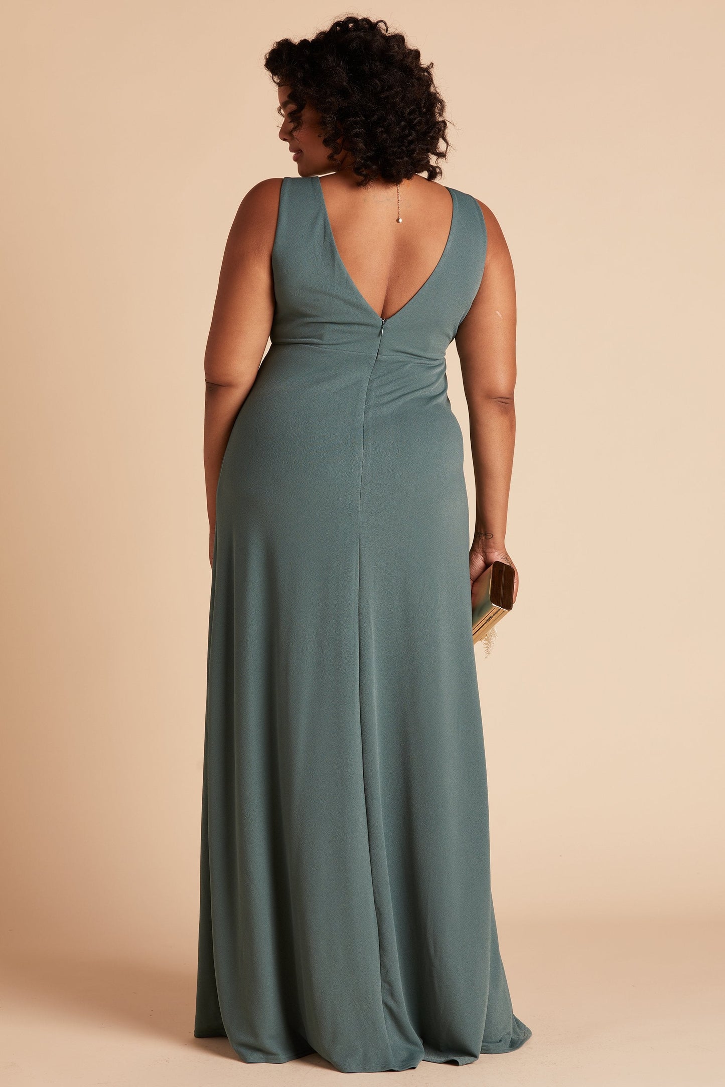 Shamin Crepe Dress Curve Rosalind