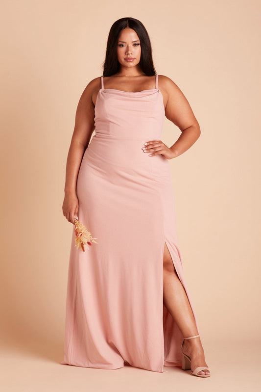 Ash Crepe Dress Curve Chasity