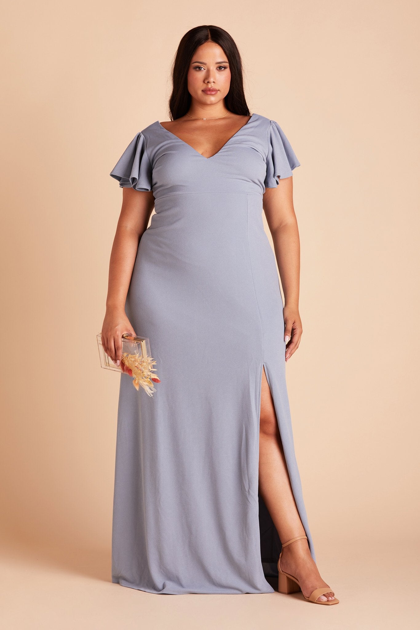 Hannah Crepe Dress Curve Julie