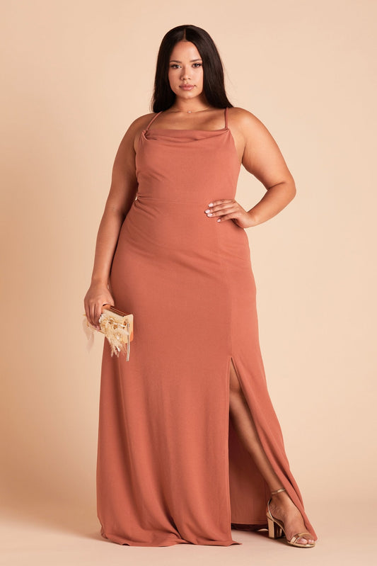 Ash Crepe Dress Curve Nancy