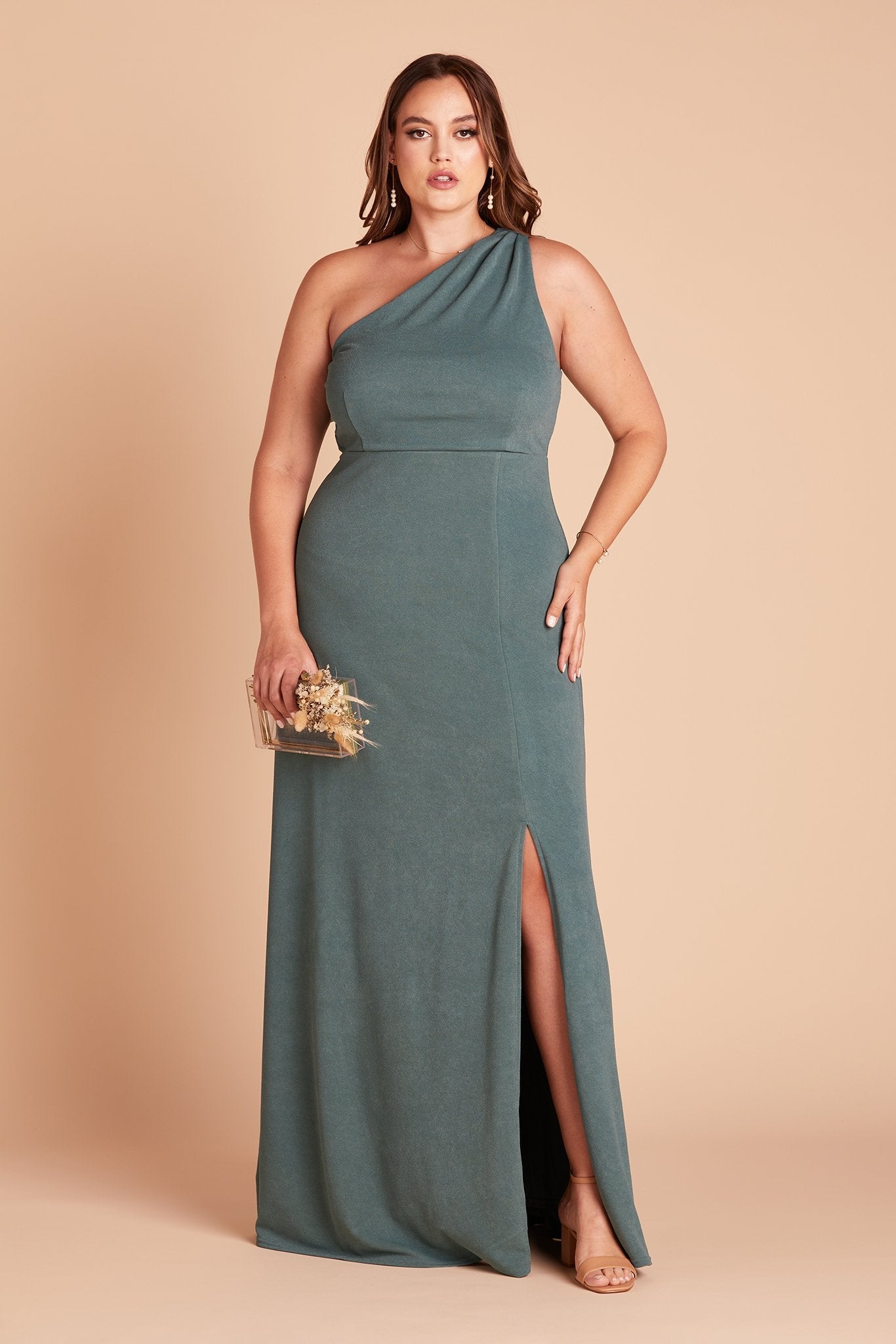 Kira Crepe Dress Curve Jordin