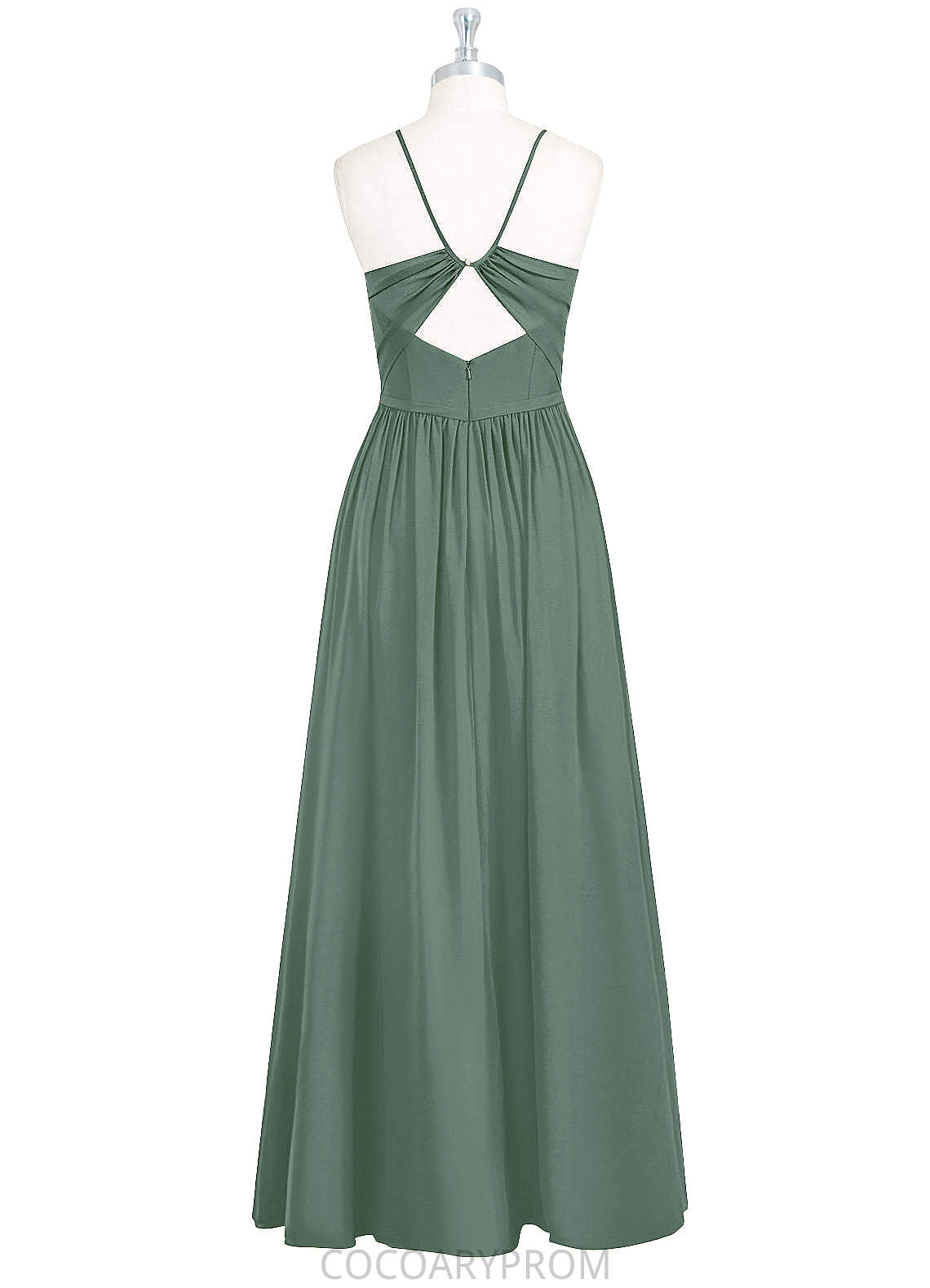 Zoe Sleeveless Natural Waist Knee Length Scoop A-Line/Princess Bridesmaid Dresses