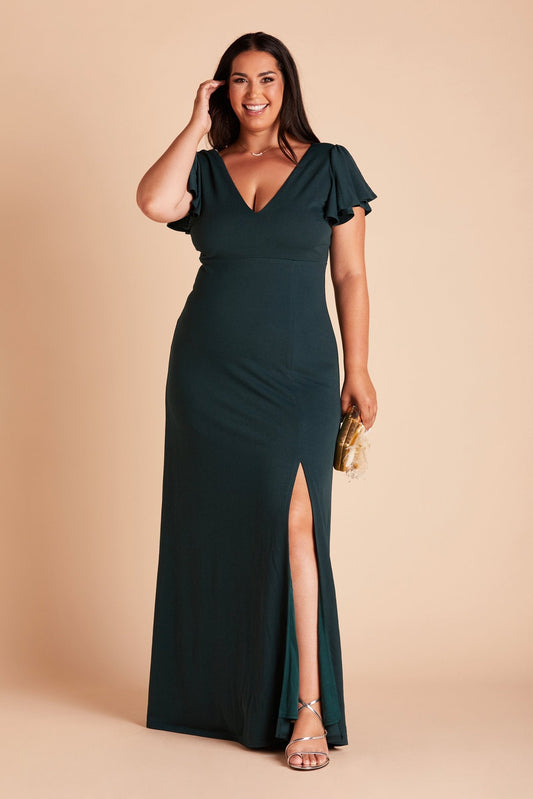 Hannah Crepe Dress Curve Vanessa