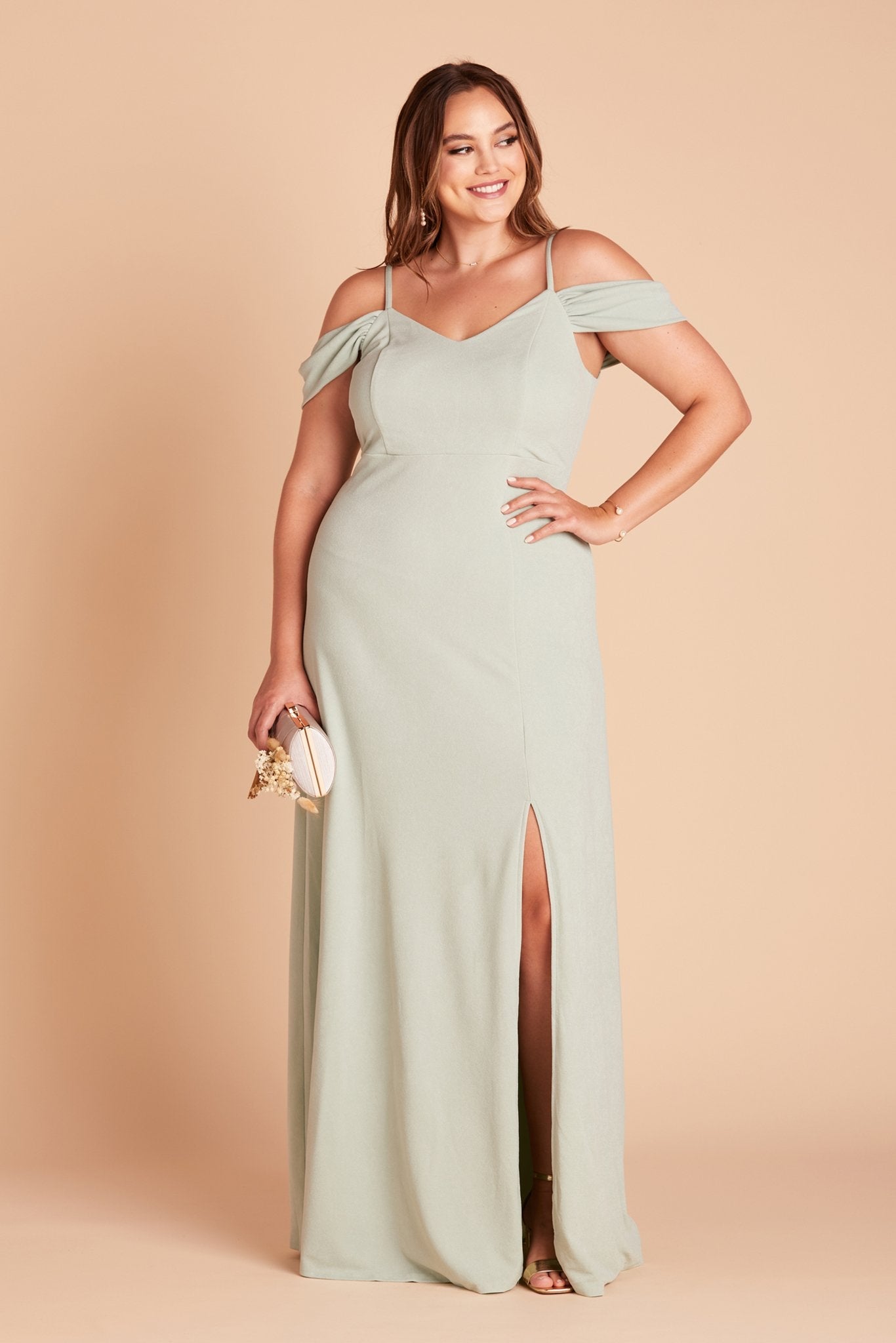 Dev Crepe Dress Curve Skyler