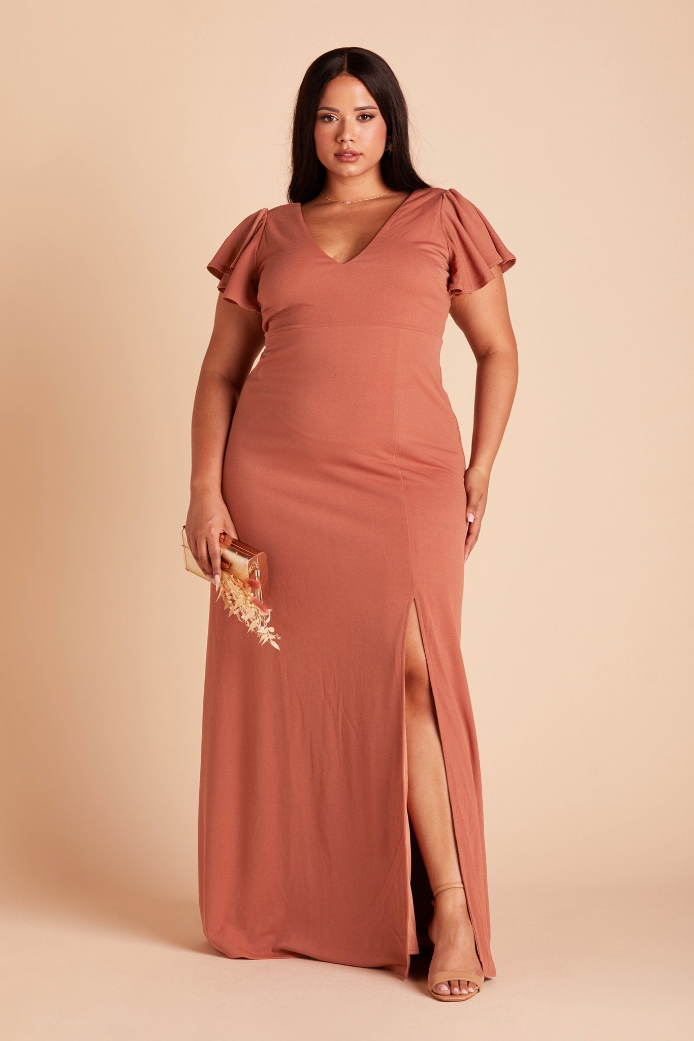 Hannah Crepe Dress Curve Bailee