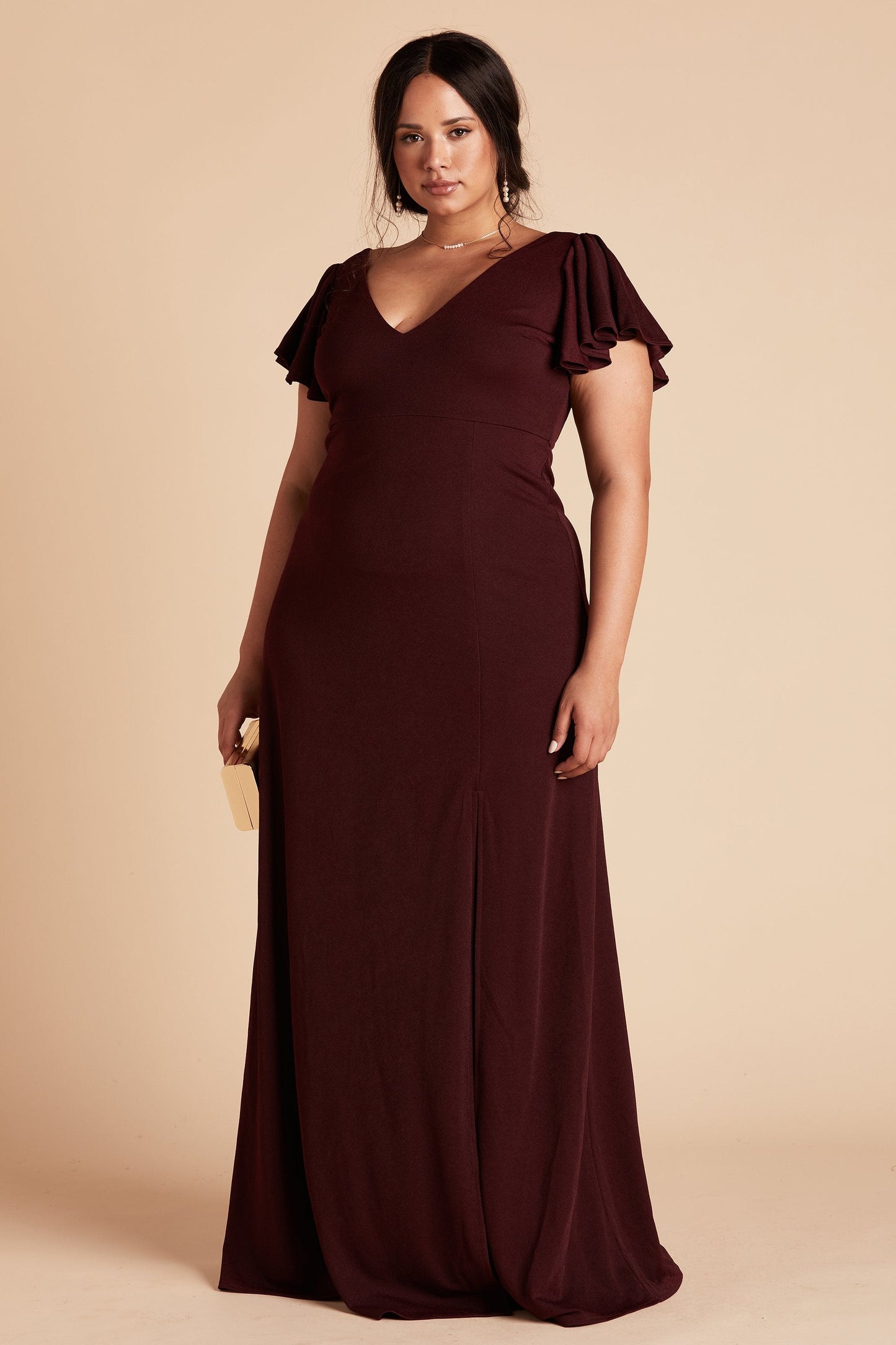 Hannah Crepe Dress Curve Emilia