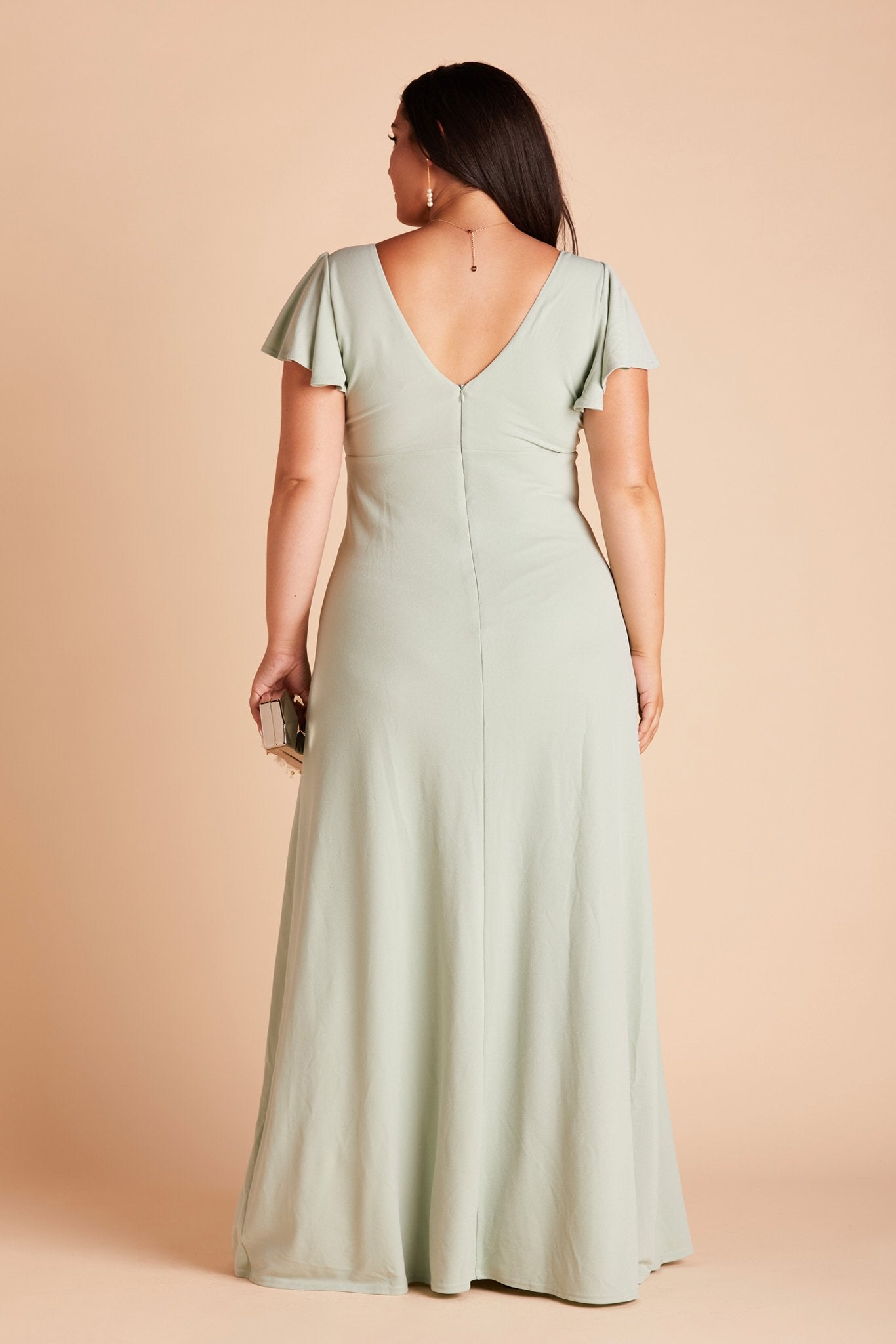 Hannah Crepe Dress Curve Erin