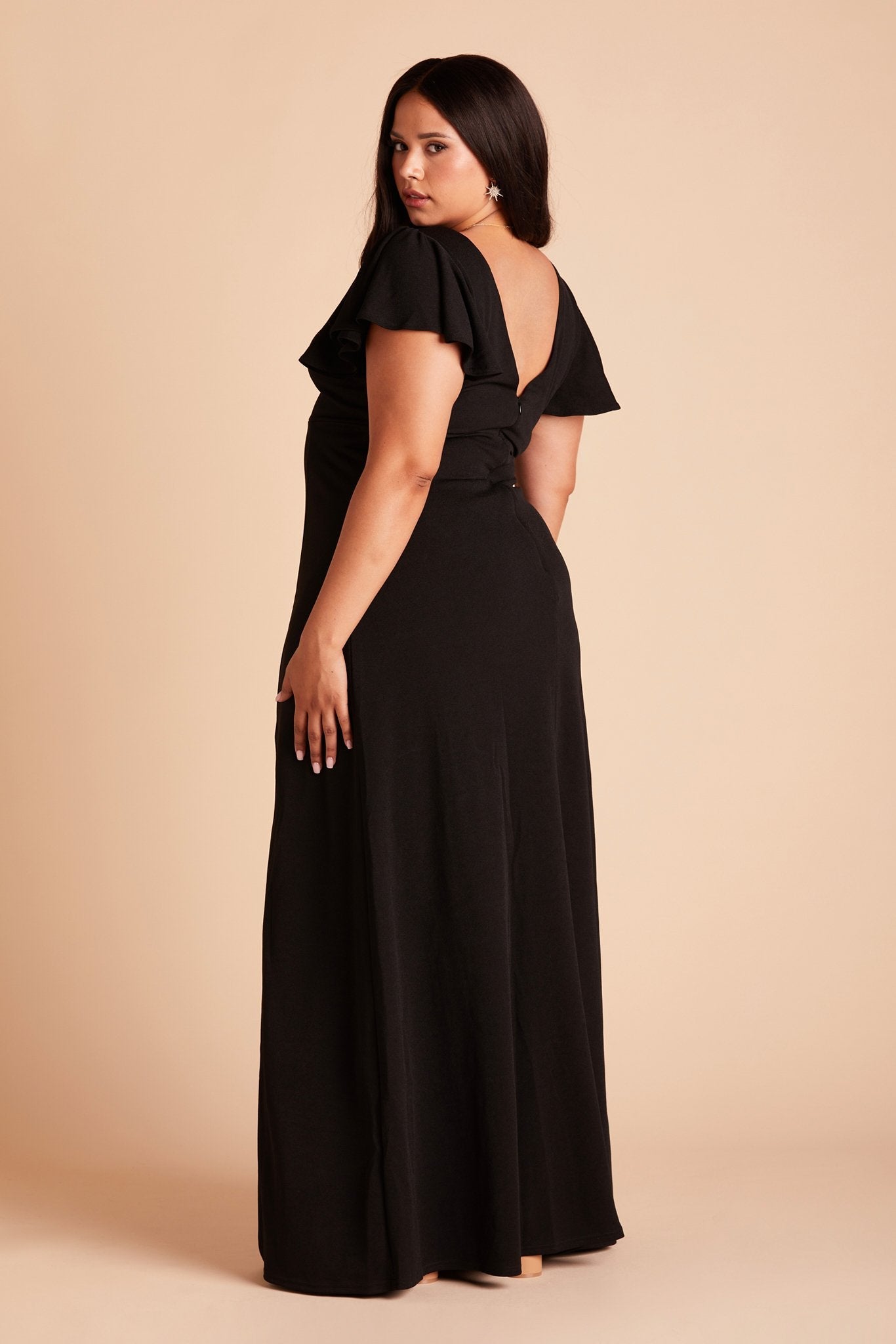 Hannah Crepe Dress Curve Isla