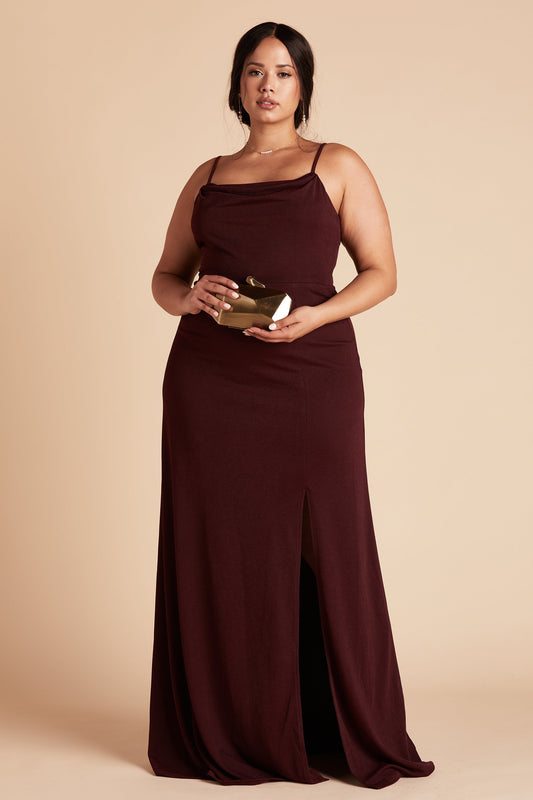 Ash Crepe Dress Curve Katharine