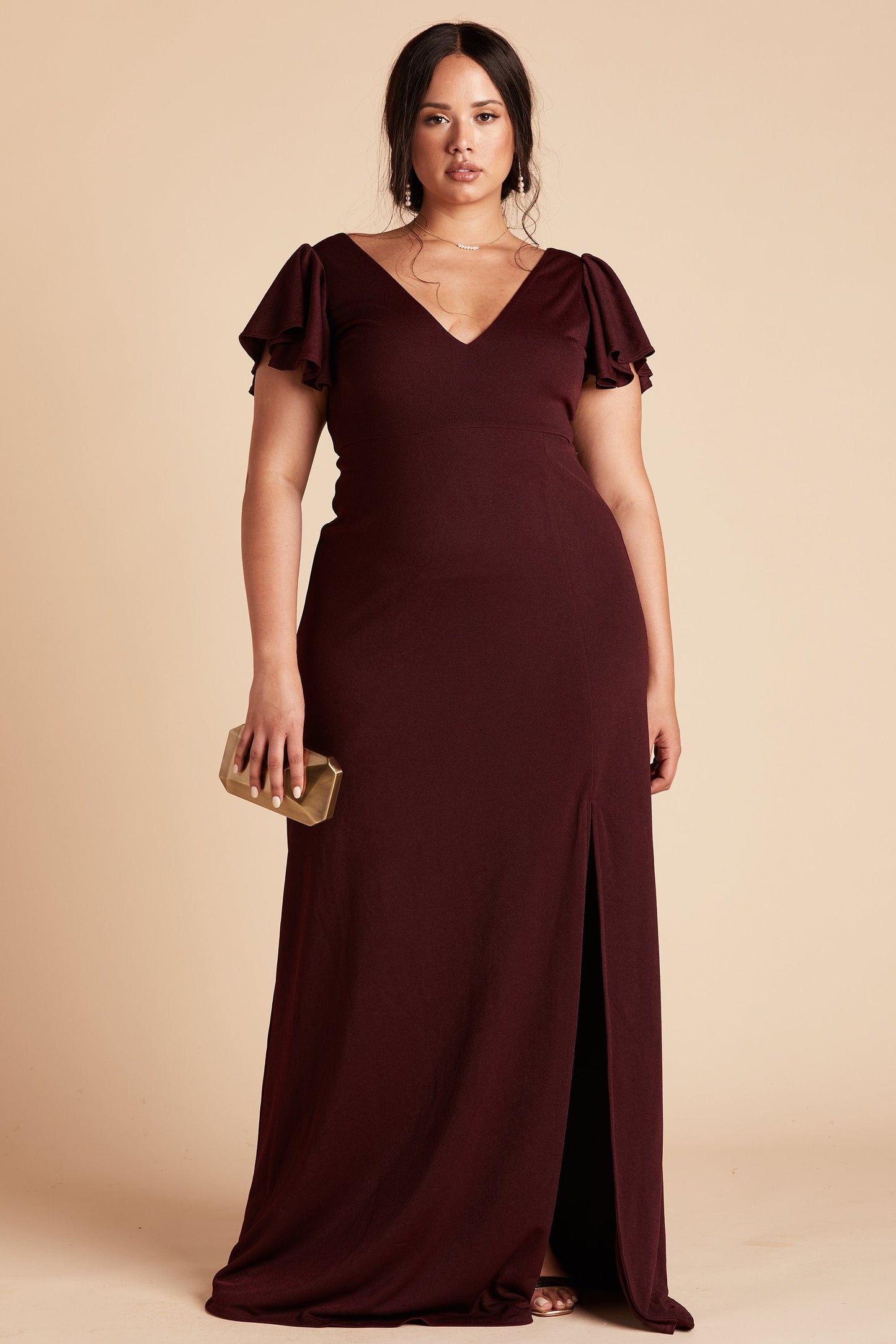 Hannah Crepe Dress Curve Emilia