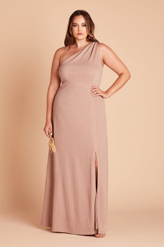 Kira Crepe Dress Curve Emery